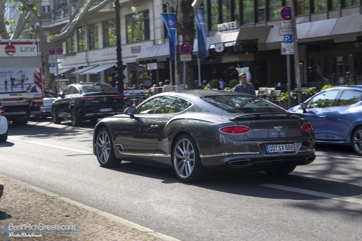 Bentley Continental GT (2018) spotted in Berlin — BerlinRichStreets